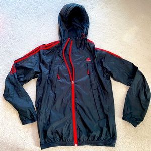 Adidas wind breaker and rain jacket
